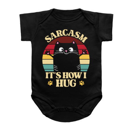 It's How I Hug - Funny Sarcastic Cat tiny thumbnail