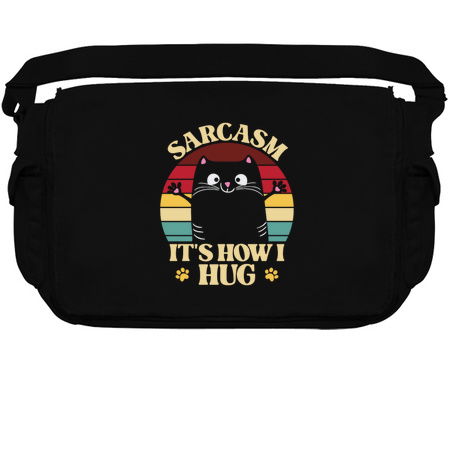 It's How I Hug - Funny Sarcastic Cat tiny thumbnail