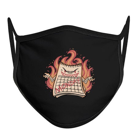 Here Comes Monday - Horror Funny Hell Gift tiny thumbnail