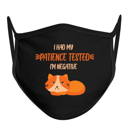 I Had My Patience Tested I'm Negative - Angry Cat tiny thumbnail