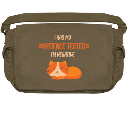 I Had My Patience Tested I'm Negative - Angry Cat tiny thumbnail