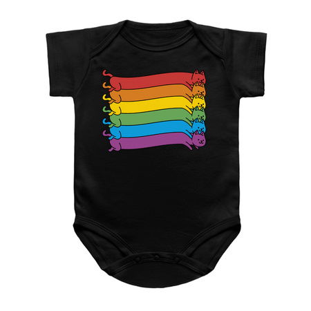 Rainbow Cats Pride Flag by Tobe Fonseca tiny thumbnail