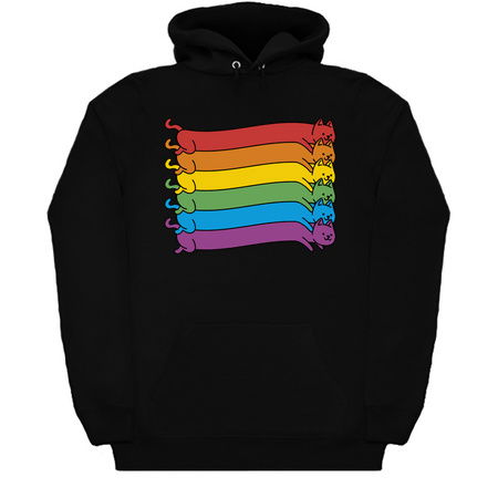 Rainbow Cats Pride Flag by Tobe Fonseca tiny thumbnail