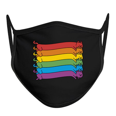 Rainbow Cats Pride Flag by Tobe Fonseca tiny thumbnail