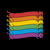 Rainbow Cats Pride Flag by Tobe Fonseca tiny thumbnail