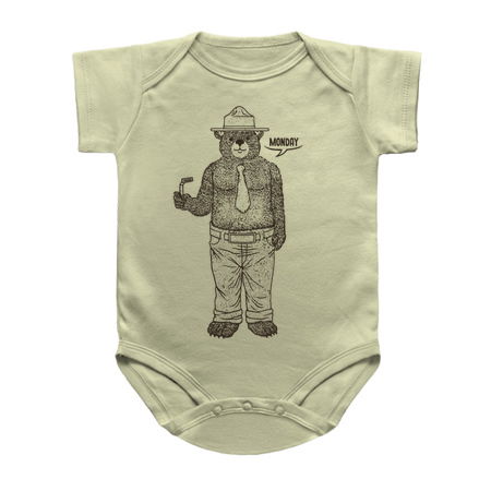 Bear Getting Ready To Work by Tobe Fonseca tiny thumbnail