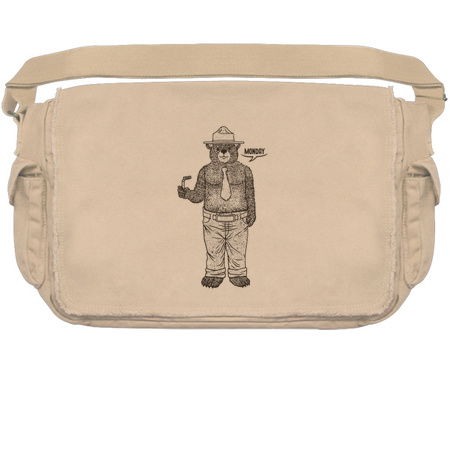 Bear Getting Ready To Work by Tobe Fonseca tiny thumbnail