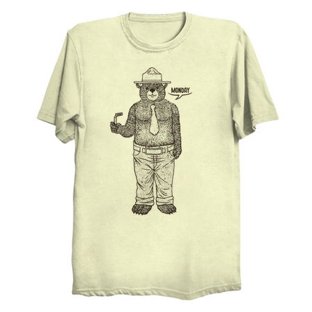 Bear Getting Ready To Work by Tobe Fonseca tiny thumbnail