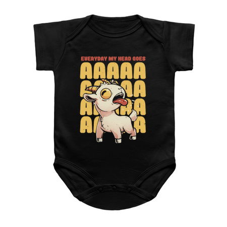 Everyday My Head Goes AAAA - Funny Goat Meme Gift tiny thumbnail