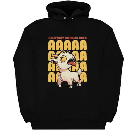 Everyday My Head Goes AAAA - Funny Goat Meme Gift tiny thumbnail
