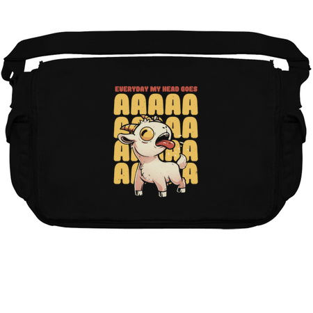 Everyday My Head Goes AAAA - Funny Goat Meme Gift tiny thumbnail