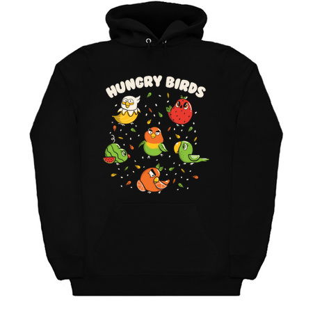 Hungry Birds Fruit Parrots by Tobe Fonseca tiny thumbnail