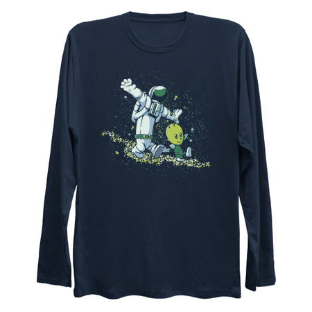 Chasing Stars Alien and Astronaut by Tobe Fonseca tiny thumbnail