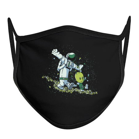 Chasing Stars Alien and Astronaut by Tobe Fonseca tiny thumbnail