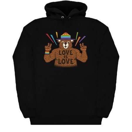 Love is Love Bear Pride Flag by Tobe Fonseca tiny thumbnail