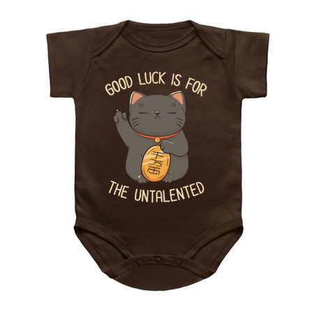 Good Luck Is For Untalented Neko Cat by Tobe Fonseca tiny thumbnail