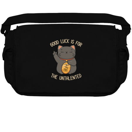 Good Luck Is For Untalented Neko Cat by Tobe Fonseca tiny thumbnail