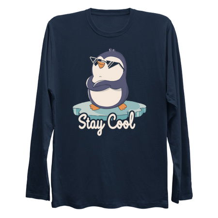 Stay Cool Funny Penguin by Tobe Fonseca tiny thumbnail