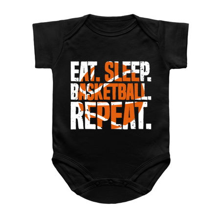 Eat Sleep Basketball Repeat Basket Sport Distressed Funny tiny thumbnail