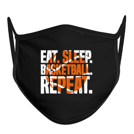 Eat Sleep Basketball Repeat Basket Sport Distressed Funny tiny thumbnail