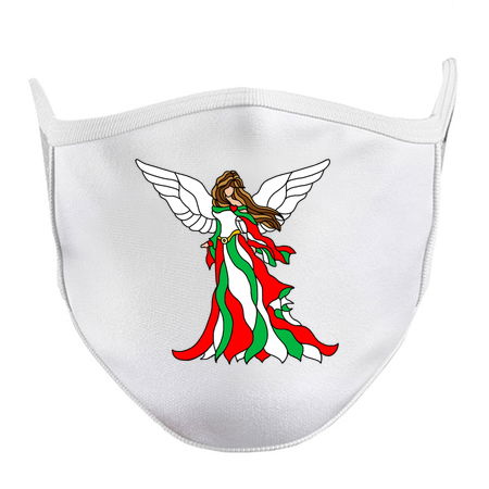 Stained Glass Italian Christmas Angel Princess tiny thumbnail