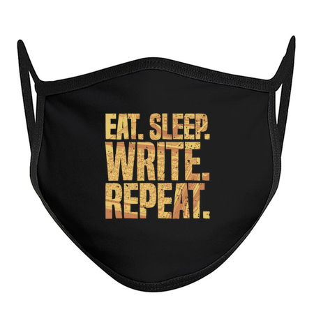 Eat Sleep Write Repeat Funny Author Writer Distressed tiny thumbnail