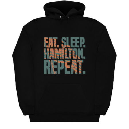 Eat Sleep Hamilton Repeat Funny Hamilton Lover tiny thumbnail