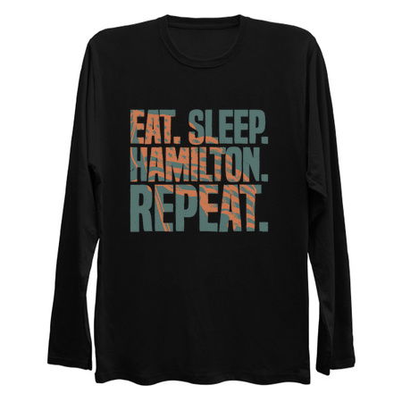 Eat Sleep Hamilton Repeat Funny Hamilton Lover tiny thumbnail