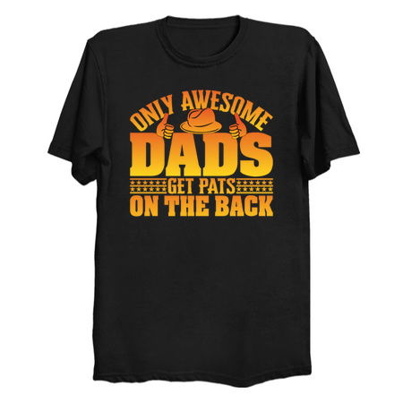 Only Awesome Dads Get Pats on The Back tiny thumbnail