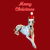 Merry Christmas Harlequin Great Dane Dog tiny thumbnail