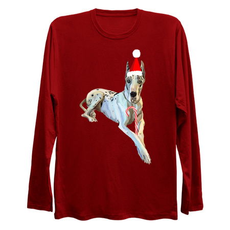 Christmas Harlequin Great Dane Dog tiny thumbnail