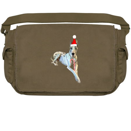 Christmas Harlequin Great Dane Dog tiny thumbnail