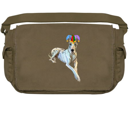 Court Jester Harlequin Great Dane Dog tiny thumbnail