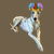 Court Jester Harlequin Great Dane Dog tiny thumbnail
