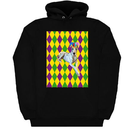 Mardi Gras Harlequin Great Dane Dog tiny thumbnail