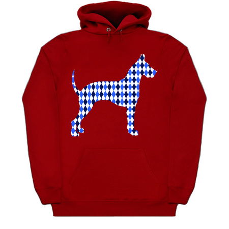 Blue Harlequin Great Dane Silhouette tiny thumbnail