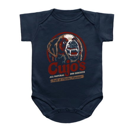 Cujo's Dog Biscuits - Stephen King - Vintage Distressed Horror T-Shirt tiny thumbnail