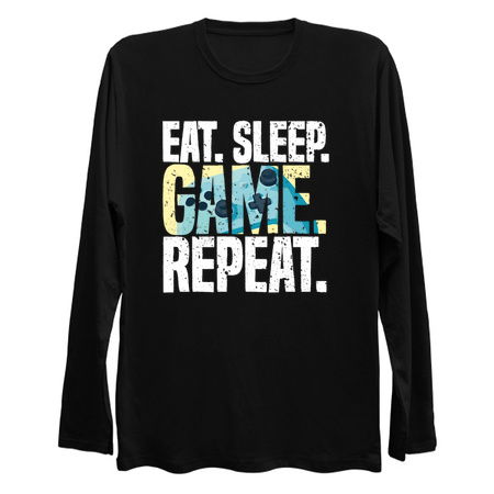 Eat Sleep Game Repeat Funny Videogames Lover tiny thumbnail