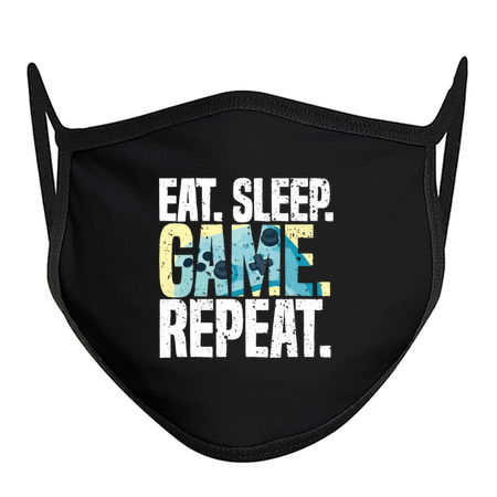 Eat Sleep Game Repeat Funny Videogames Lover tiny thumbnail