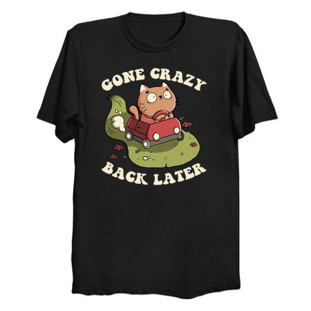 Cute Kitten Gone Crazy Back Later by Tobe Fonseca tiny thumbnail