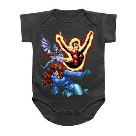 Shadowcat Phoenix Lockheed BFFs Excalibur X-Men tiny thumbnail