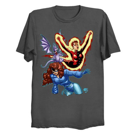 Shadowcat Phoenix Lockheed BFFs Excalibur X-Men tiny thumbnail