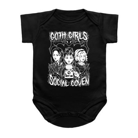 Goth Girls Social Coven - Cute Evil Halloween Gift tiny thumbnail