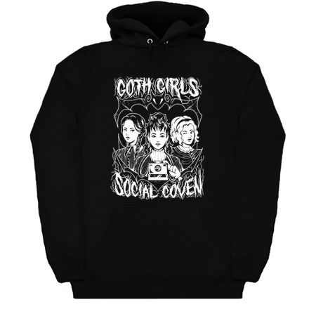 Goth Girls Social Coven - Cute Evil Halloween Gift tiny thumbnail