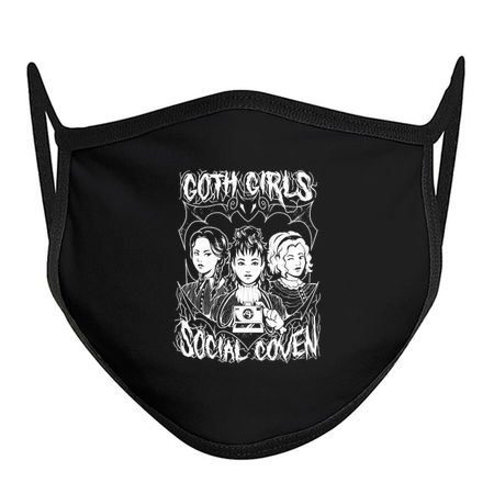 Goth Girls Social Coven - Cute Evil Halloween Gift tiny thumbnail