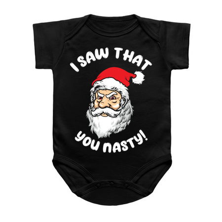 I Saw That You Nasty Funny Santa Claus tiny thumbnail