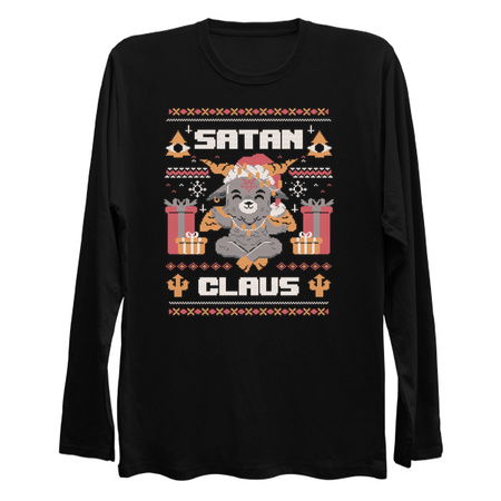 Satan Claus - Funny Baphomet Ugly Christmas Gift tiny thumbnail