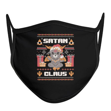 Satan Claus - Funny Baphomet Ugly Christmas Gift tiny thumbnail