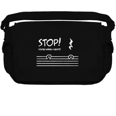 Stop You're Under A Rest Police Music Humor Graphic Funny Distressed tiny thumbnail