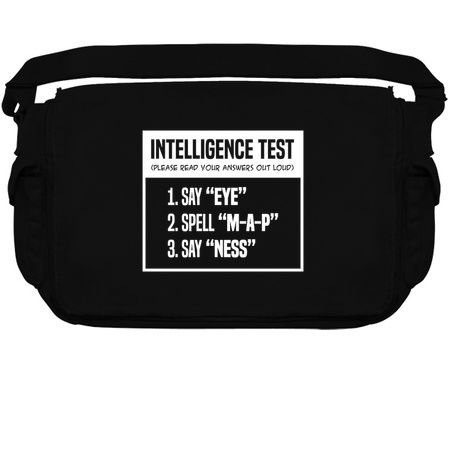 Intelligence Test Say Eye M A P Ness Funny Joke tiny thumbnail